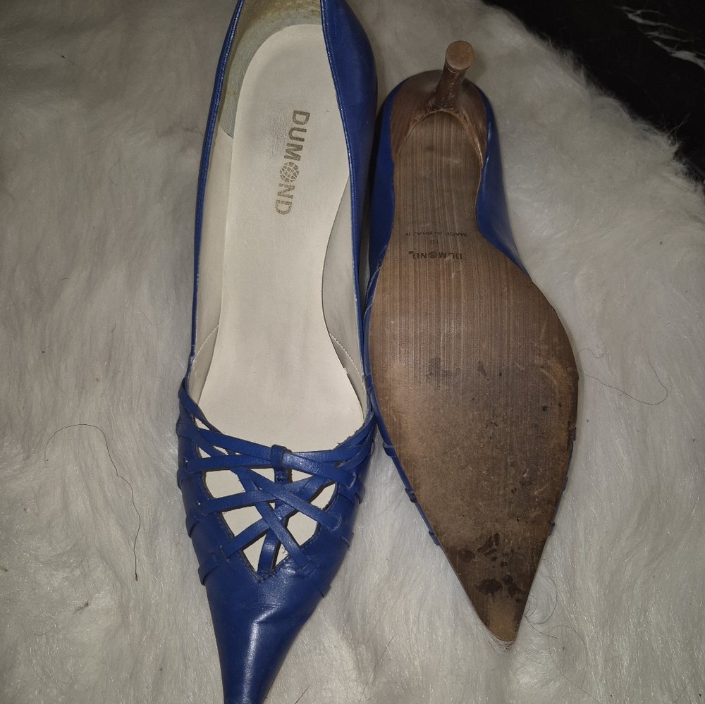 Sexy royal blue heels - Picture 3 of 7